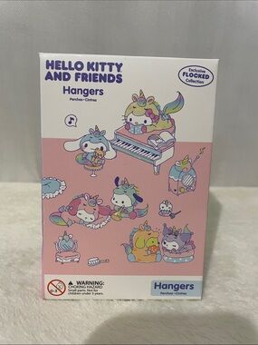 Hello Kitty And Friends Pink Pastel Unicorn Hangers